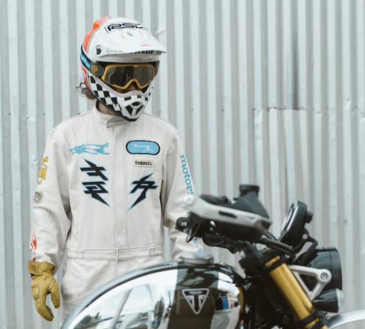 Motorish Coverall Hombre