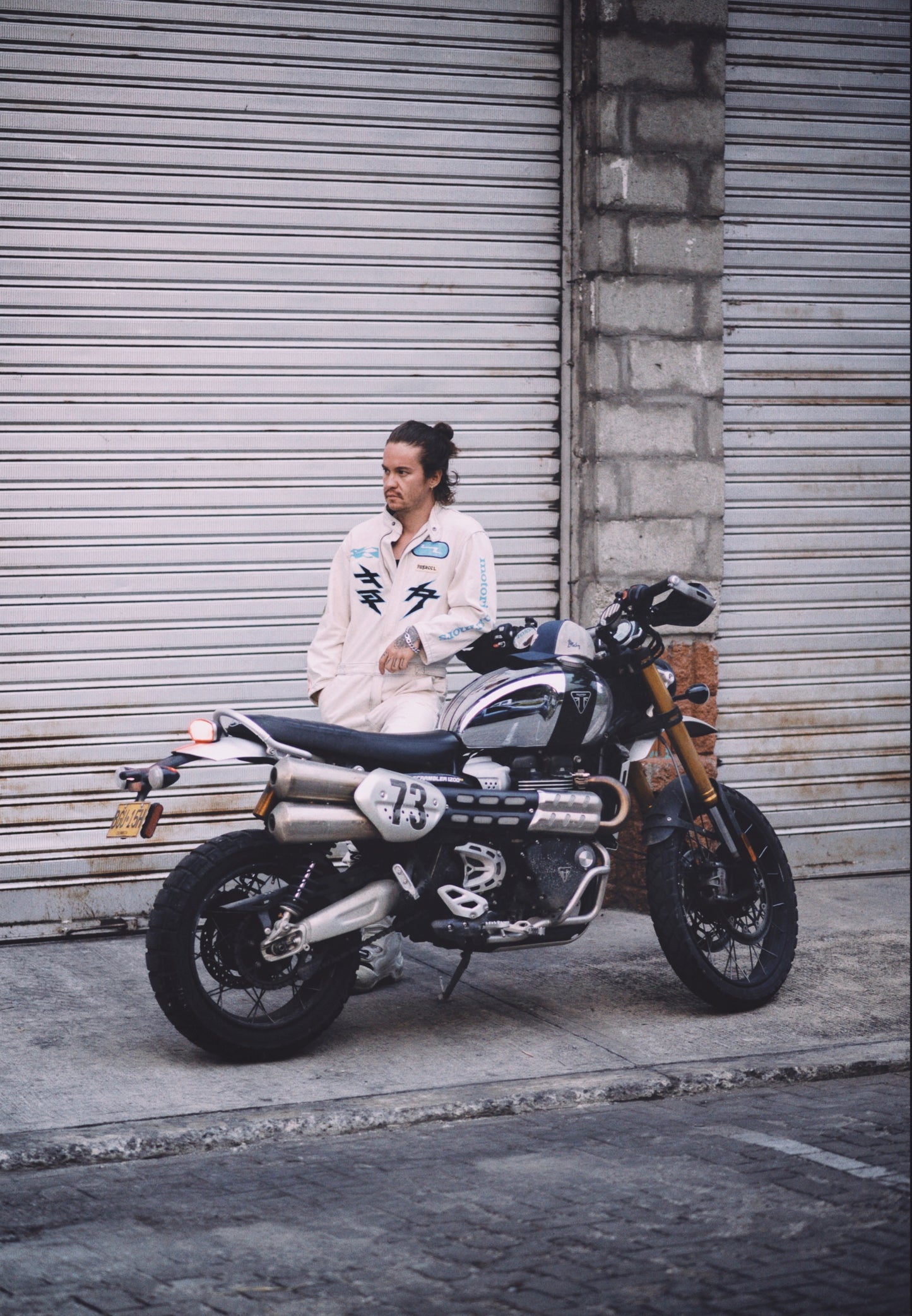Motorish Coverall Hombre