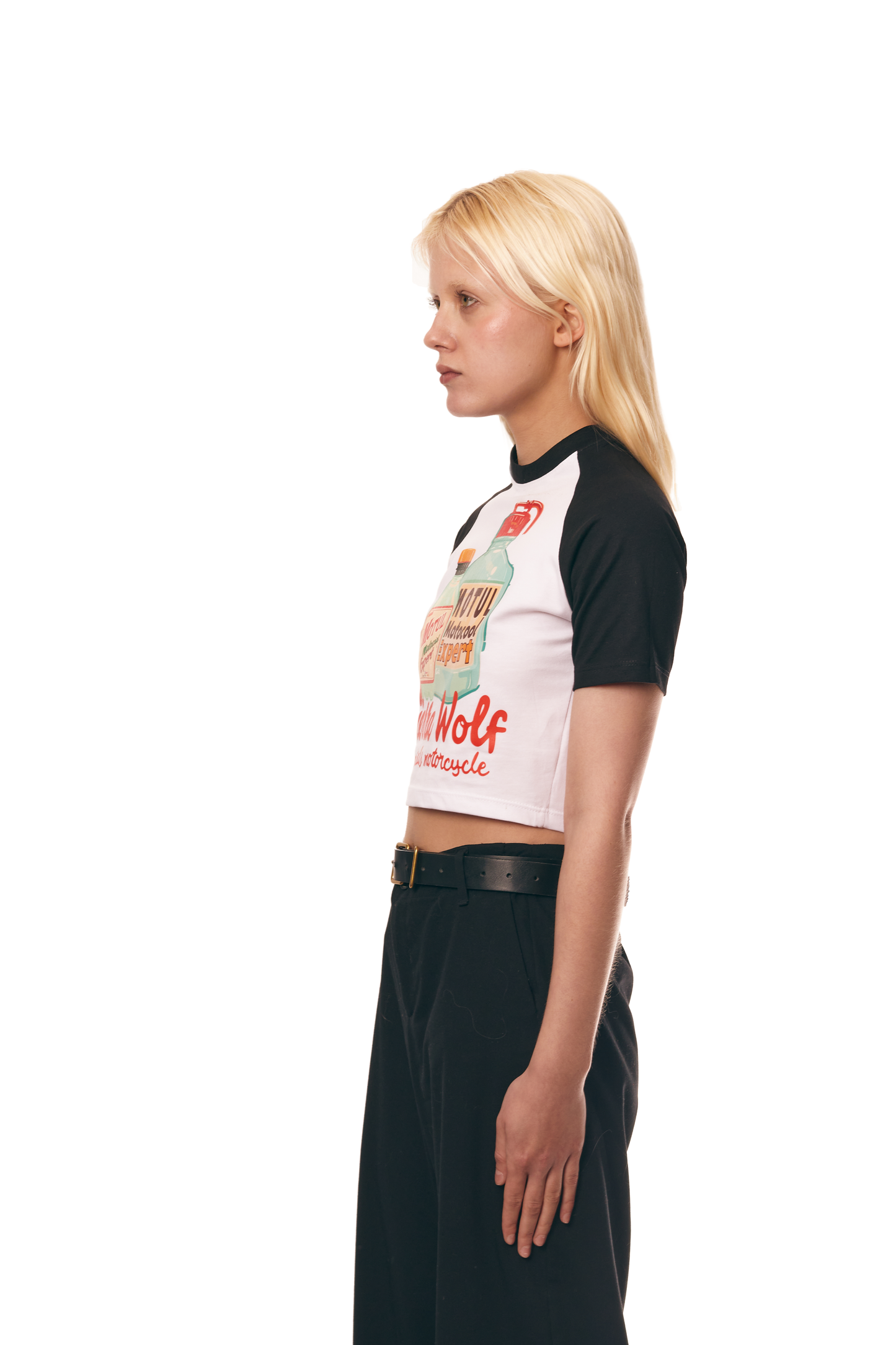 Motul Baby T-shirt raglan - Blanca