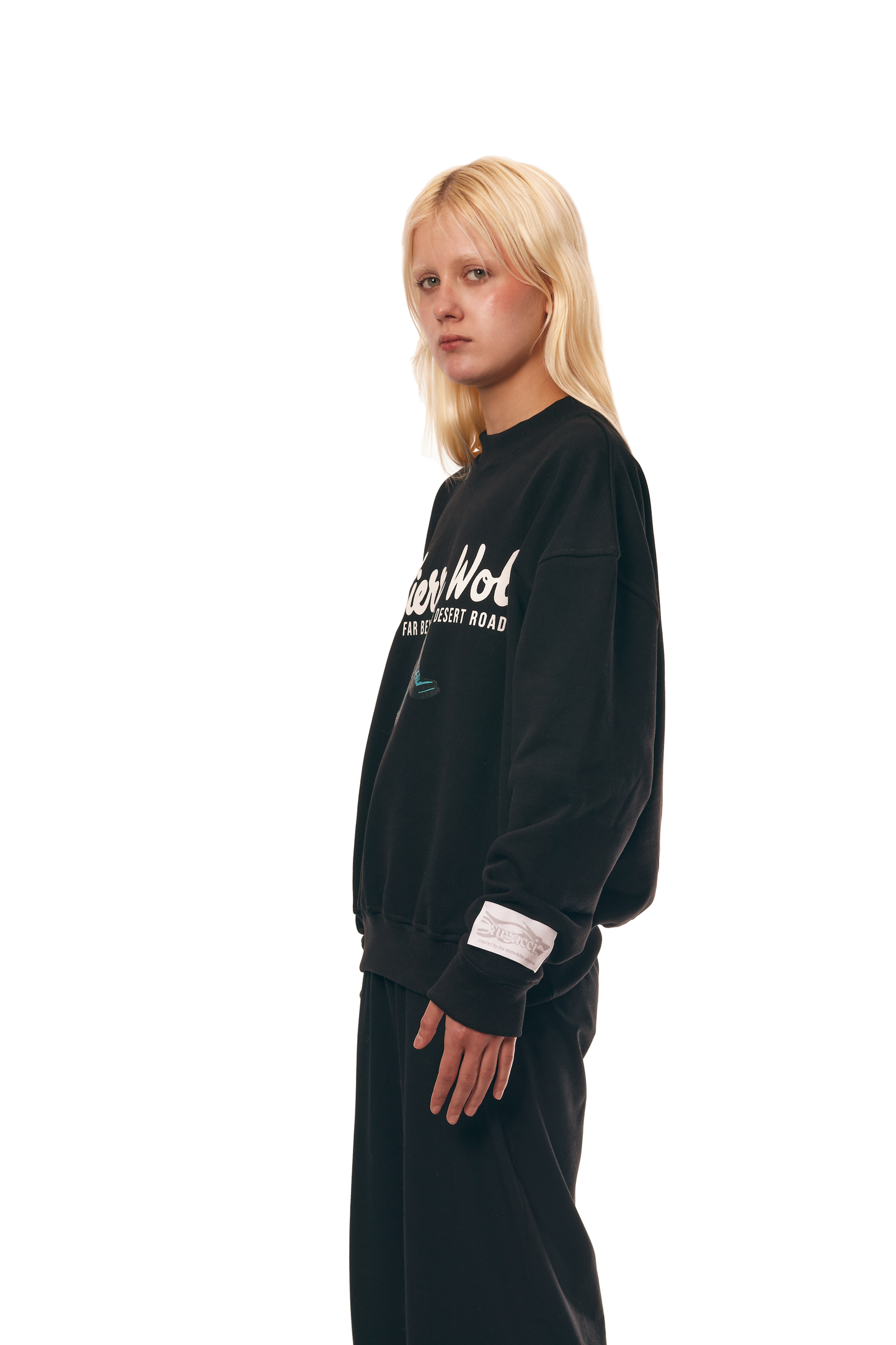 Essentials Motorcycle Sweatshirt - Black