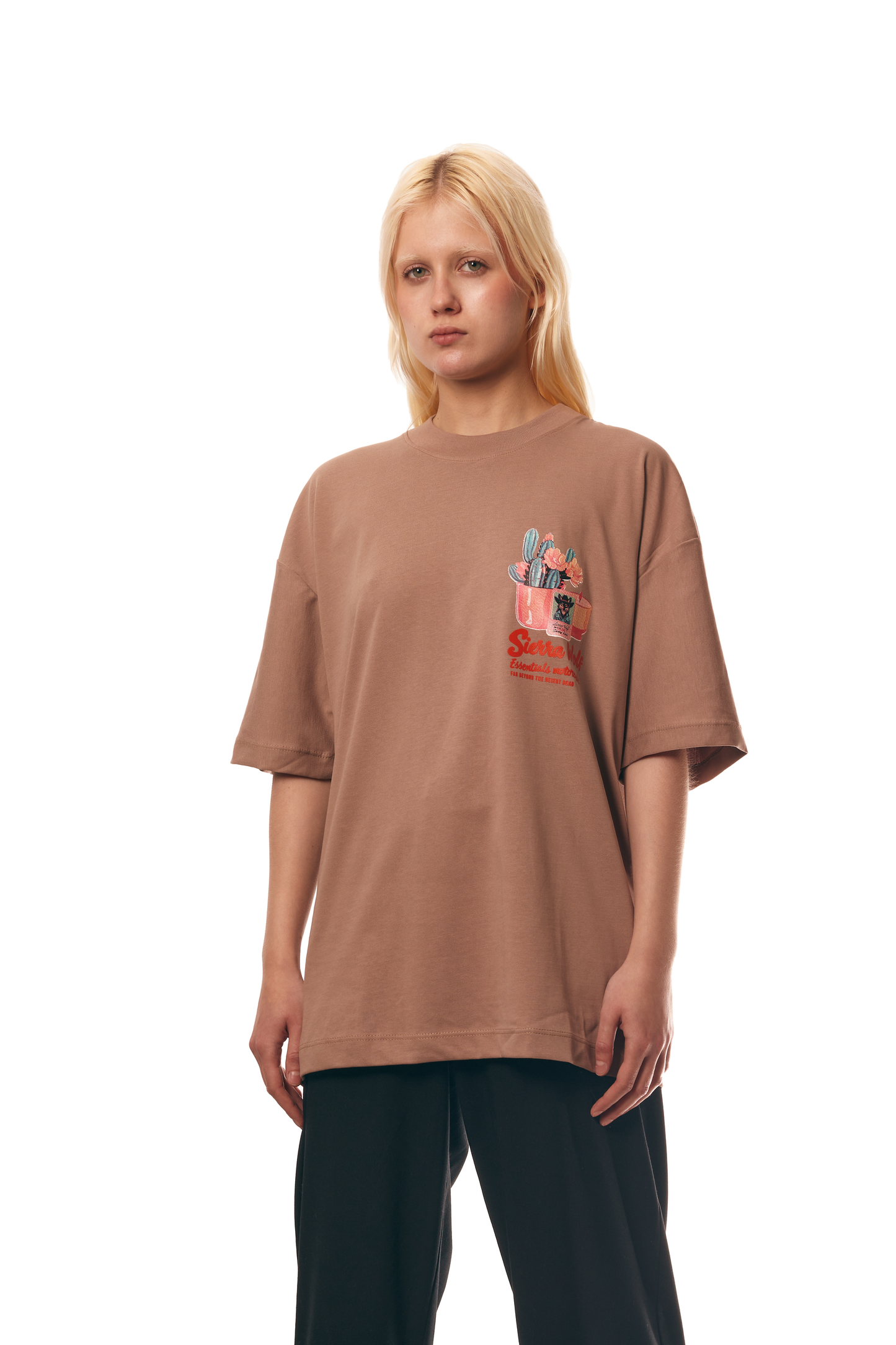 Sierra Wolf T-shirt - Marrón