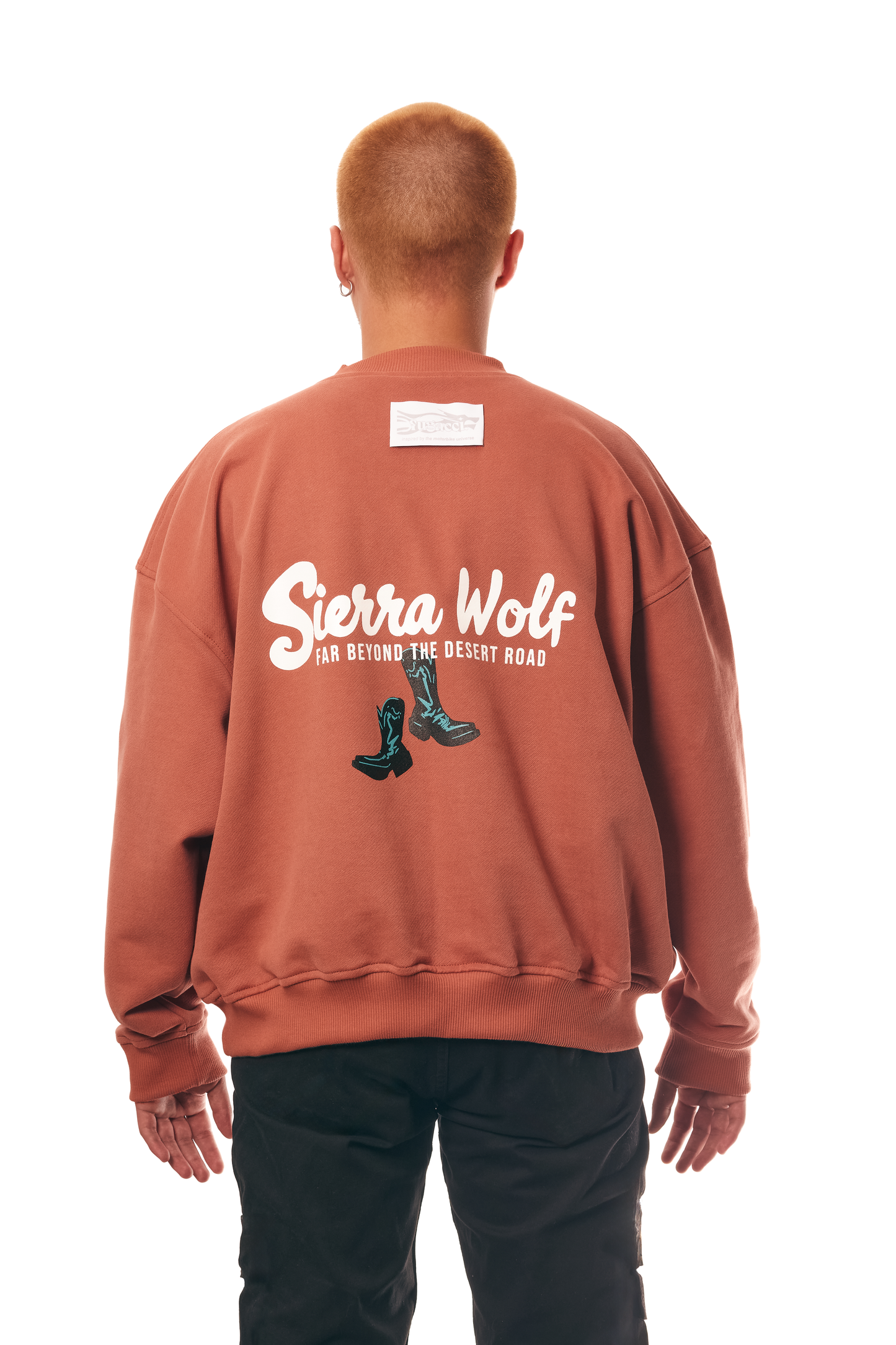 Sierra Wolf Sweatshirt - Terracota