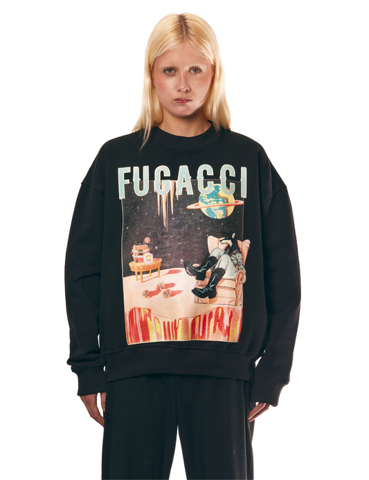 Sierra Wolf Sweatshirt - Black