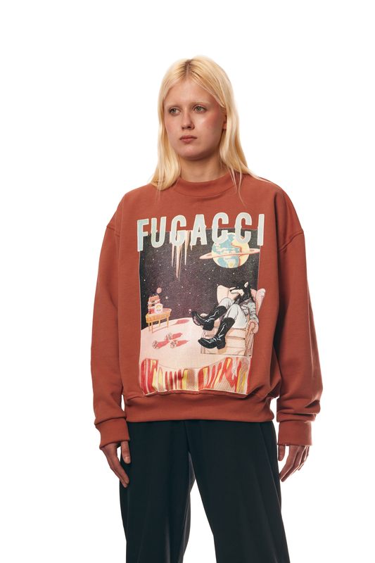 Sierra Wolf Sweatshirt - Terracota