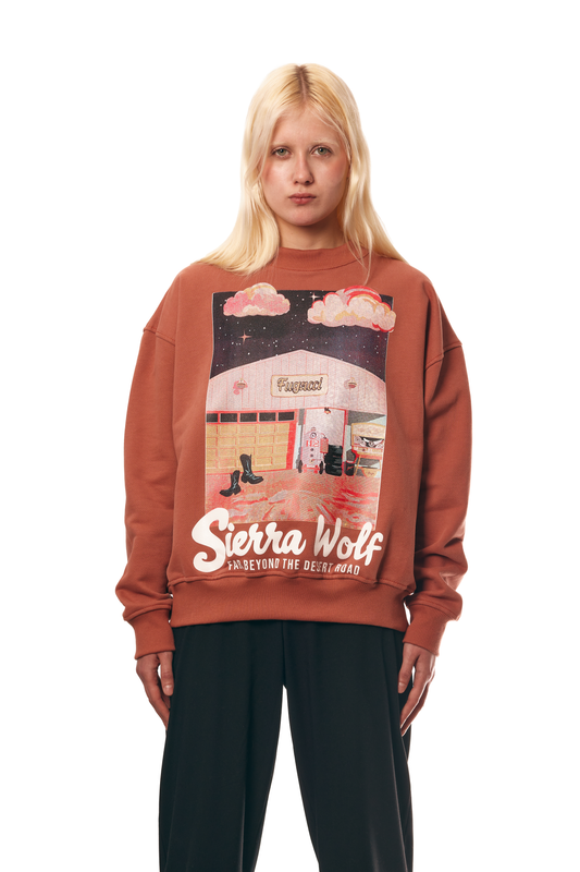 Garage Sweatshirt - Terracota